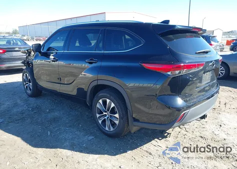 2021 Toyota Highlander Xle from USA, damaged, VIN 5TDGZRBH3MS556690